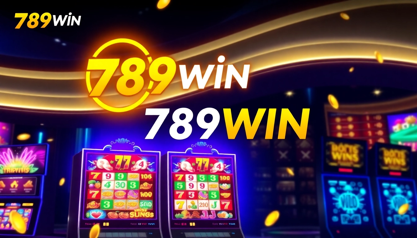 789win online casino platform showcasing engaging slot machines and live betting, highlighting a trusted and dynamic gaming experience for players.