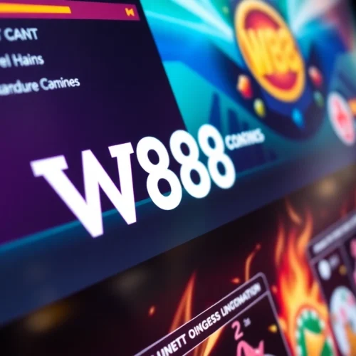 W88 online betting platform showcasing live casino and sports betting features with engaging visuals and user interface.