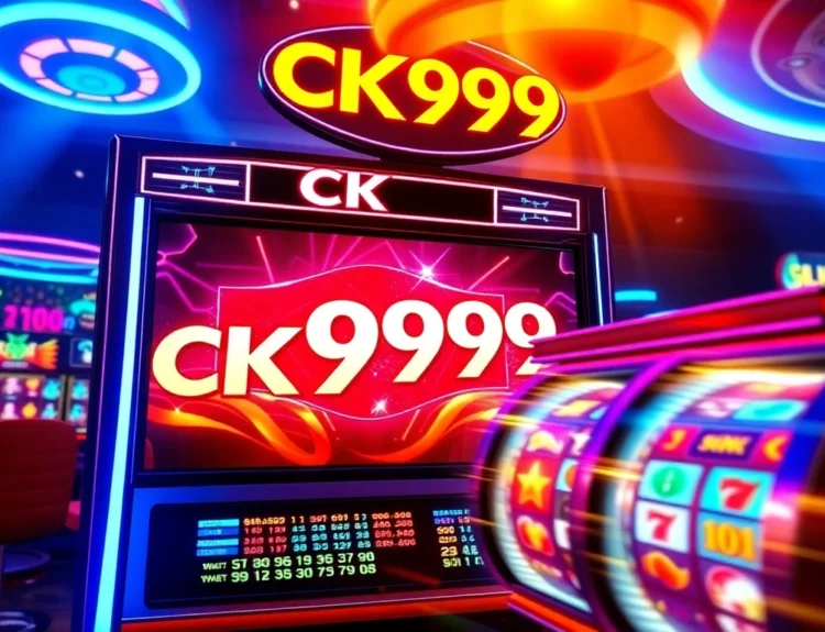 Engaging CK999 game screenshot showcasing exciting slot machine graphics and game interface for online casino players.