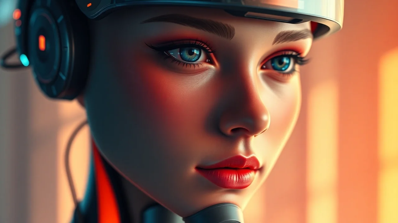 Detailed nsfw ai generation showcasing a hyper-realistic virtual influencer with expressive features, realistic textures, and cinematic lighting for accessibility and SEO.