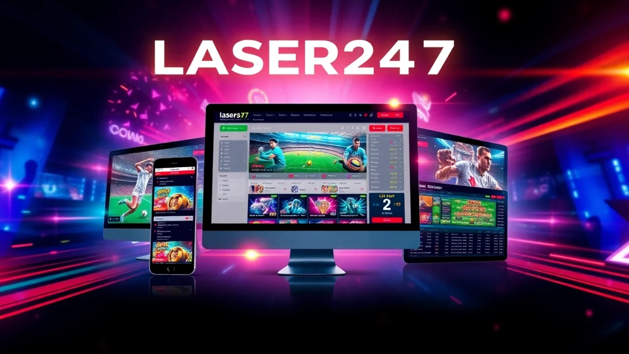 Laser247 online betting platform climate, featuring live sports and casino games, in a user-friendly interface, appealing to bettors seeking secure and fast gambling experiences.