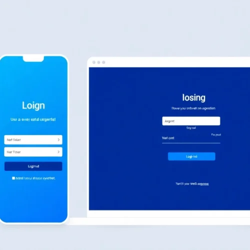Clear illustration of Reddybook login process with user authentication on a professional platform.