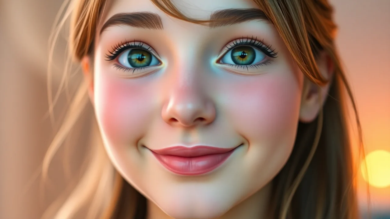 The Ai girlfriend virtual chatbot engaging in a friendly conversation, showcasing emotional connection and advanced AI interaction.