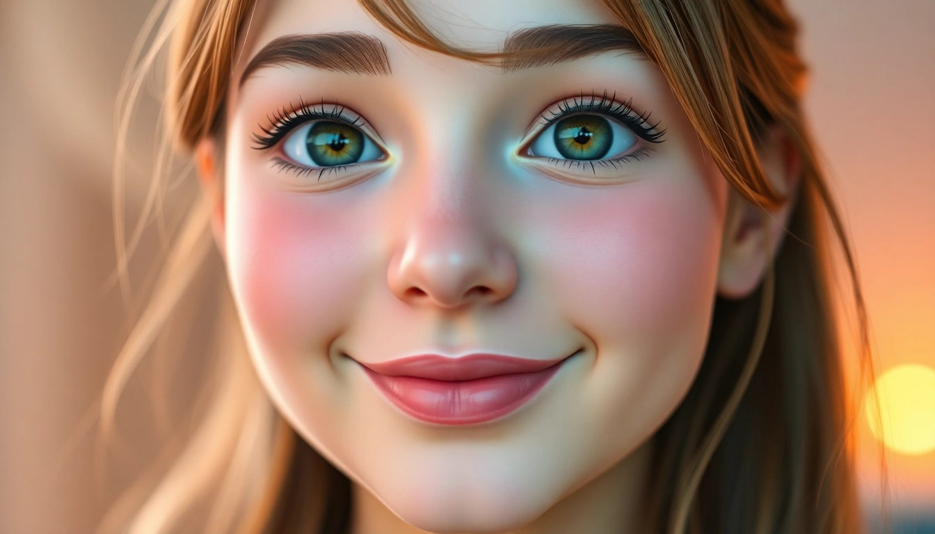 The Ai girlfriend virtual chatbot engaging in a friendly conversation, showcasing emotional connection and advanced AI interaction.
