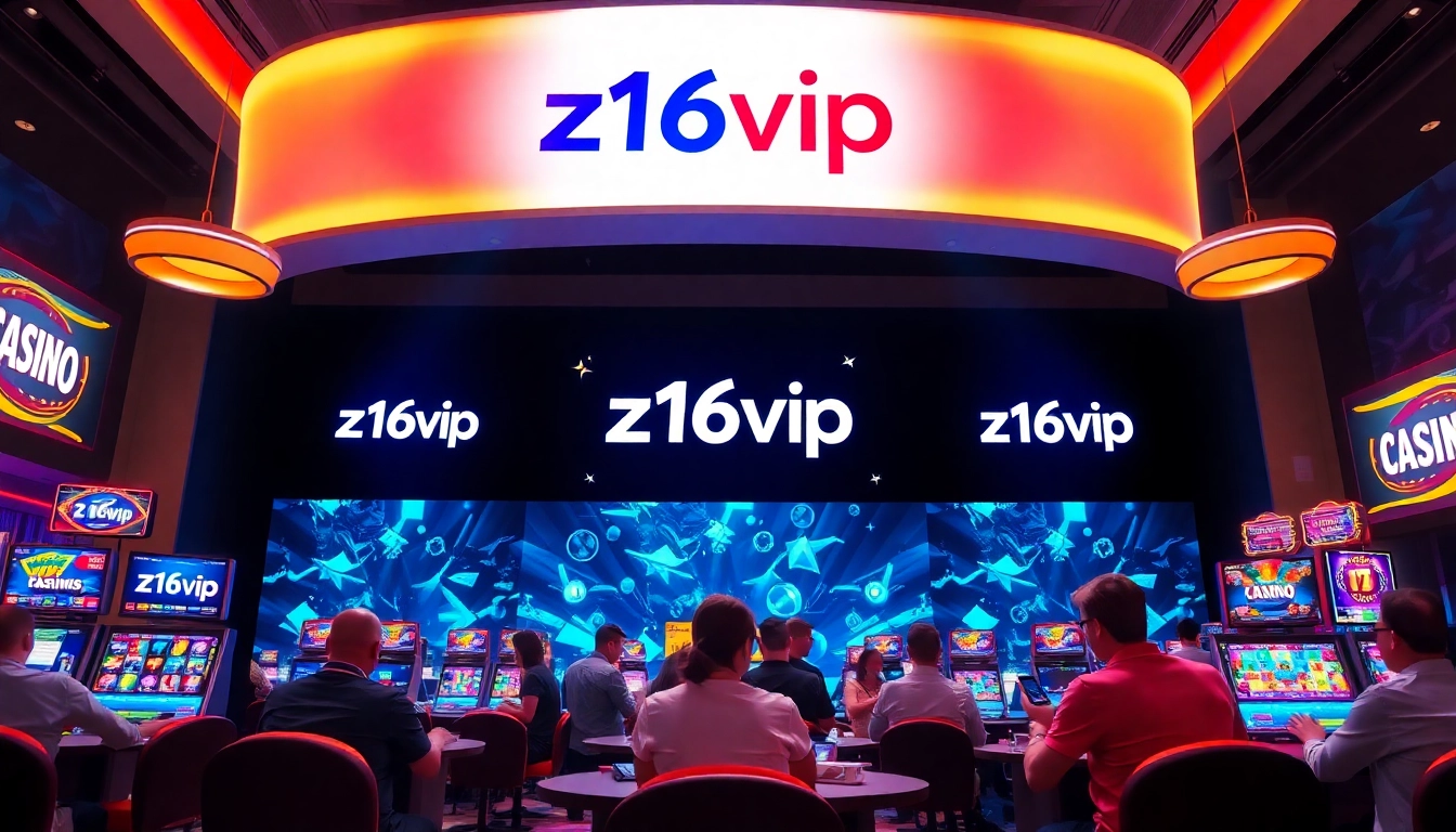 Z16vip online casino platform with vibrant graphics and engaging gameplay experience