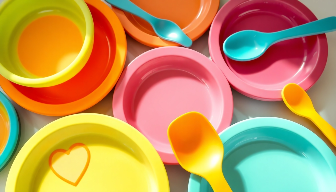 Child-friendly silicone set pappa silicone alimentare sicuro per bambini featuring colorful