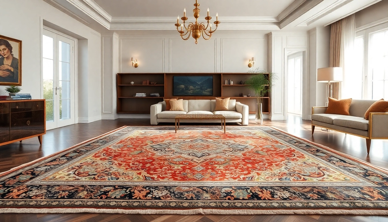 High-quality Tappeto persiano Milano displayed on a stylish modern Milanese floor, highlighting