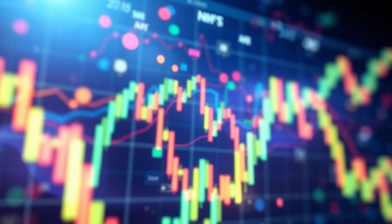 Daily NFT Sales News highlights latest market trends with vibrant digital art and fluctuating