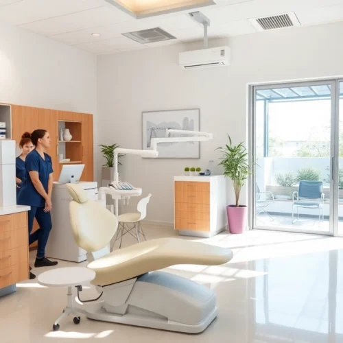 Ventura Bright Dental team providing friendly dental care in a welcoming clinic environment