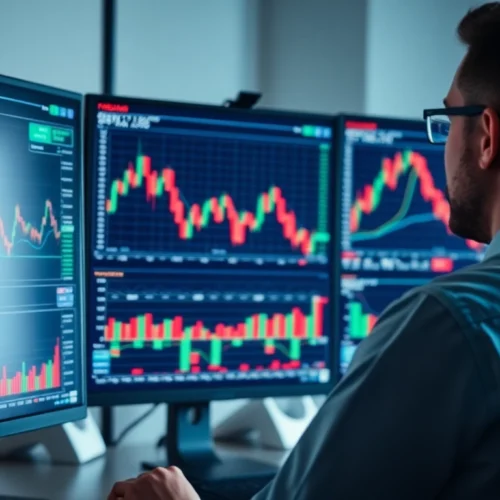 Trading view platform showcasing detailed market charts and analysis tools for traders and investors