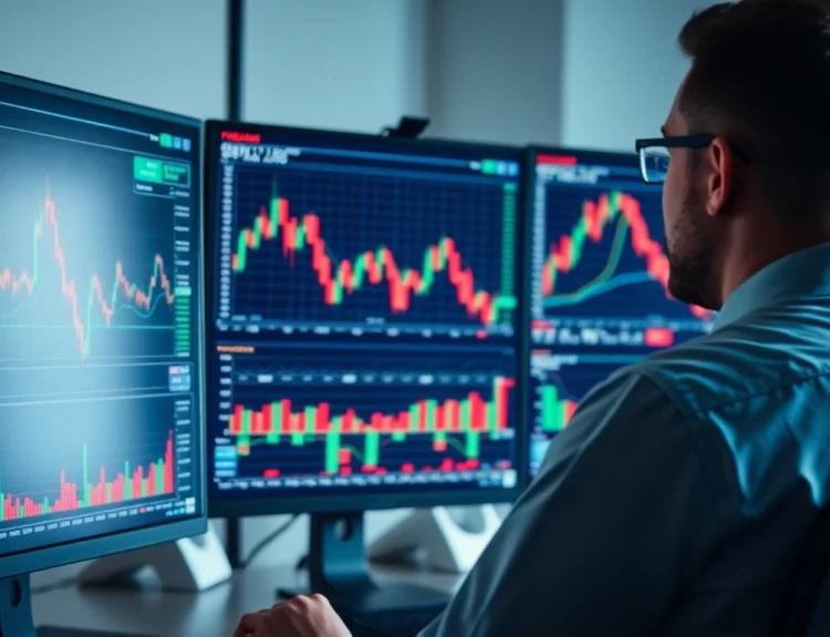 Trading view platform showcasing detailed market charts and analysis tools for traders and investors