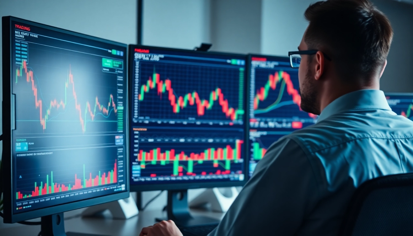 Trading view platform showcasing detailed market charts and analysis tools for traders and investors
