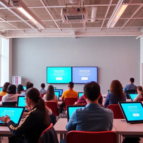 Engaging students using AI quiz generator tools on tablets to enhance personalized learning